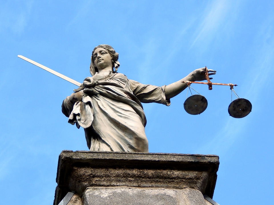 Justice statue